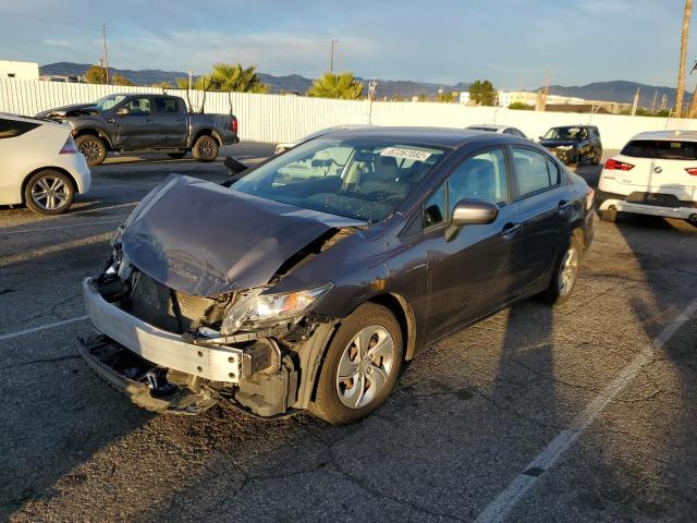 Photo 2 from auction – 2014 HONDA CIVIC LX with VIN 19XFB2F59EE269728