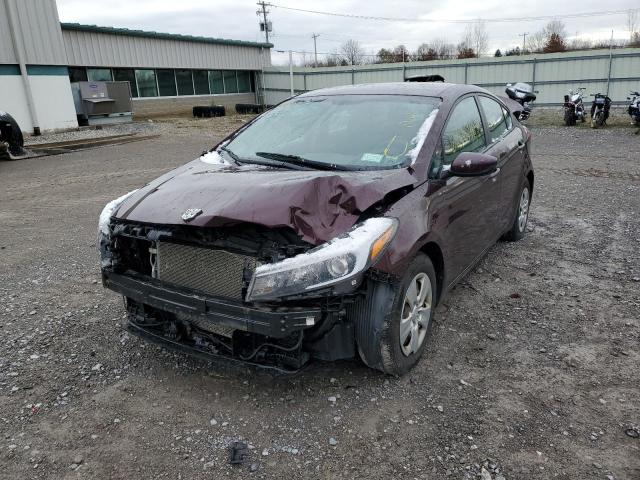 Photo 1 from auction – 2017 KIA FORTE LX with VIN 3KPFK4A76HE027228