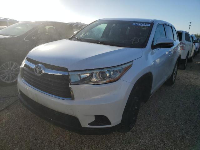 Photo 2 from auction – 2015 TOYOTA HIGHLANDER with VIN 5TDZKRFH4FS041661