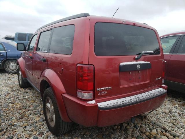 Photo 3 from auction – 2007 DODGE NITRO SXT with VIN 1D8GU28K97W661622