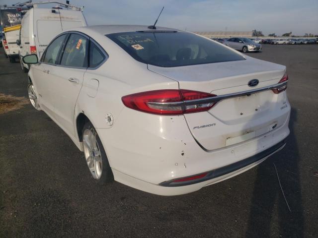 Photo 3 from auction – 2018 FORD FUSION SE with VIN 3FA6P0LU3JR118698