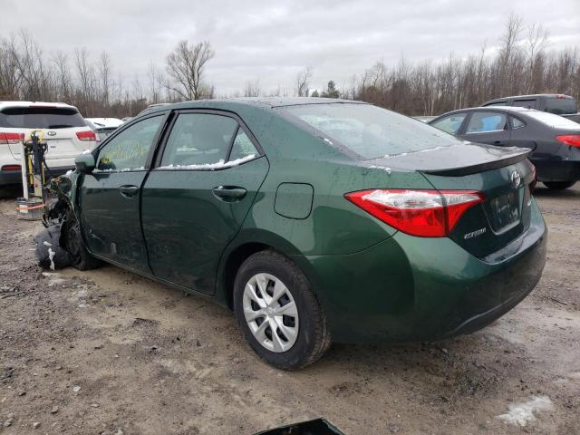 Photo 3 from auction – 2014 TOYOTA COROLLA EC with VIN 2T1BPRHE9EC180312
