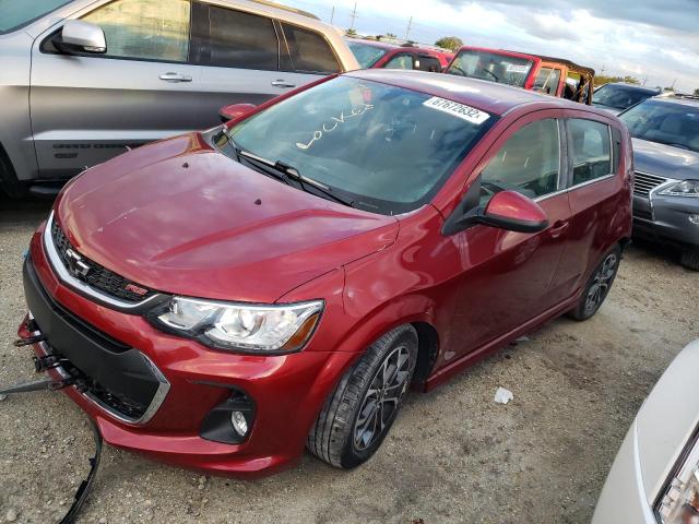 Photo 2 from auction – 2018 CHEVROLET SONIC LT with VIN 1G1JD6SHXJ4102617