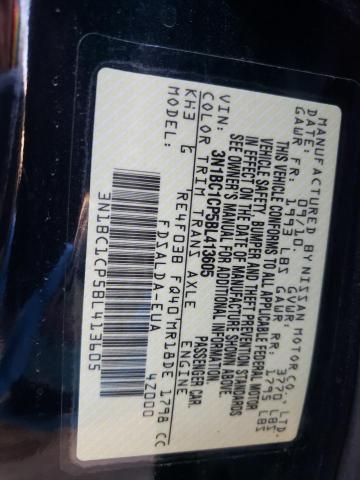 Photo 10 from auction – 2011 NISSAN VERSA S with VIN 3N1BC1CP5BL413605