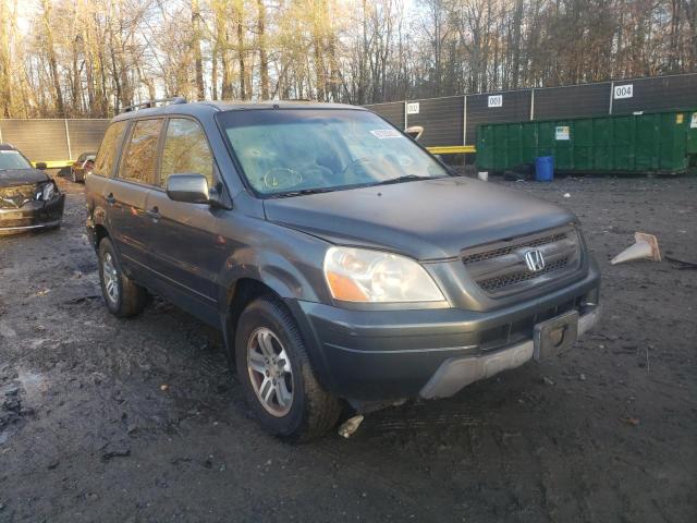 HONDA PILOT 2003 with VIN 2HKYF18453H609767 - Photo from auction
