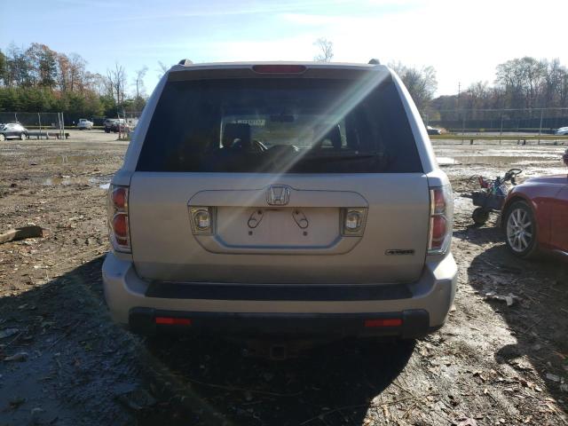 Photo 6 from auction – 2006 HONDA PILOT EX with VIN 2HKYF18676H507456