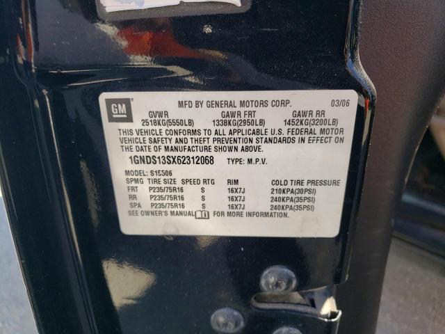 Photo 10 from auction – 2006 CHEVROLET TRAILBLAZE with VIN 1GNDS13SX62312068