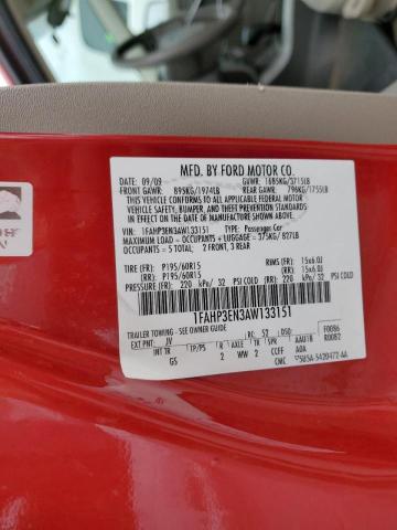 Photo 10 from auction – 2010 FORD FOCUS S with VIN 1FAHP3EN3AW133151