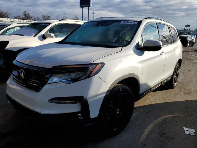 HONDA PILOT BLAC 2021 with VIN 5FNYF6H71MB041833 - Photo from auction