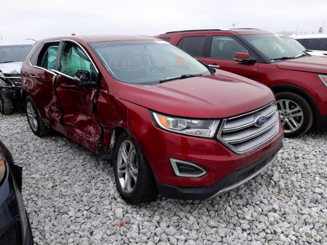 FORD EDGE TITAN 2016 with VIN 2FMPK3K99GBB23788 - Photo from auction