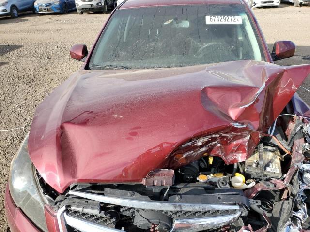 Photo 11 from auction – 2011 SUBARU LEGACY 2.5 with VIN 4S3BMBG64B3234839
