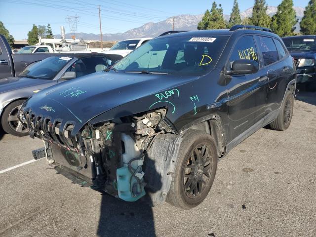 JEEP CHEROKEE S 2015 with VIN 1C4PJLAB7FW677193 - Photo from auction
