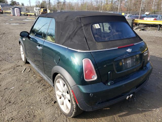 Photo 3 from auction – 2007 MINI COOPER S with VIN WMWRH33537TJ43085