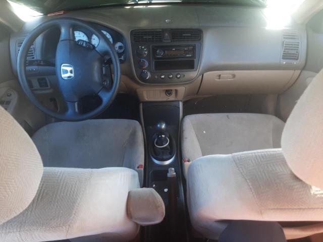 Photo 8 from auction – 2002 HONDA CIVIC LX with VIN 2HGES15582H599207