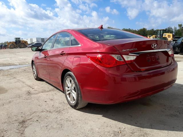 Photo 3 from auction – 2011 HYUNDAI SONATA GLS with VIN 5NPEB4AC2BH058374
