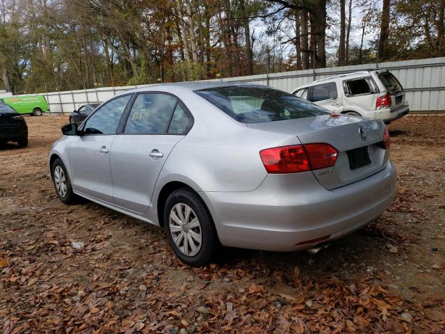 Photo 2 from auction – 2013 VOLKSWAGEN JETTA BASE with VIN 3VW2K7AJ7DM294127