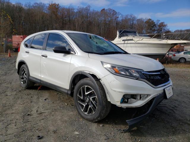 Photo 1 from auction – 2016 HONDA CR-V SE with VIN 5J6RM4H44GL012939