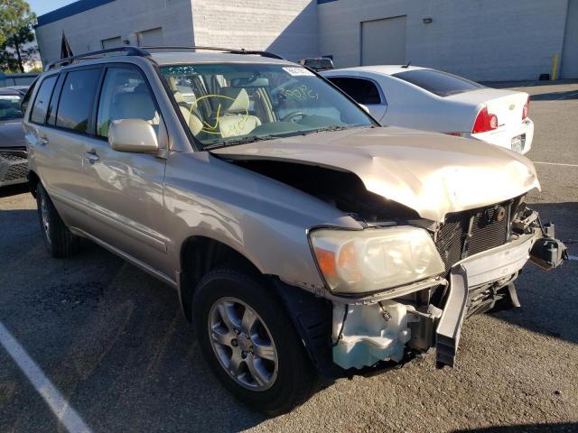 TOYOTA HIGHLANDER 2004 with VIN JTEDP21A340028926 - Photo from auction