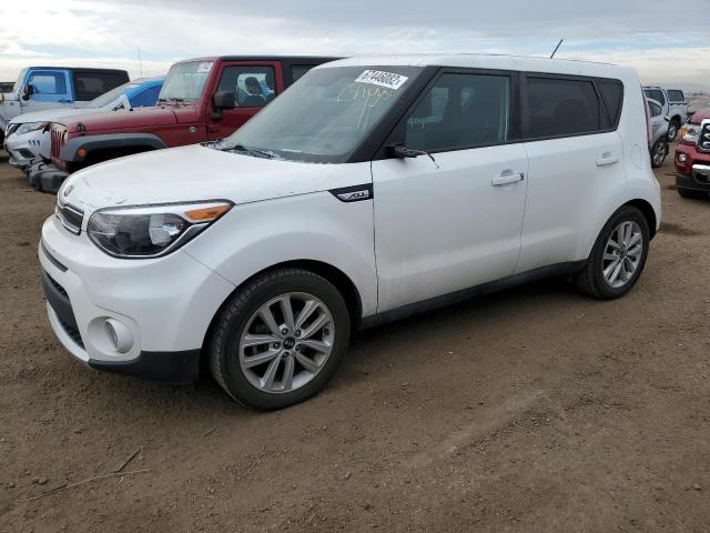 KIA SOUL + 2018 with VIN KNDJP3A5XJ7537818 - Photo from auction