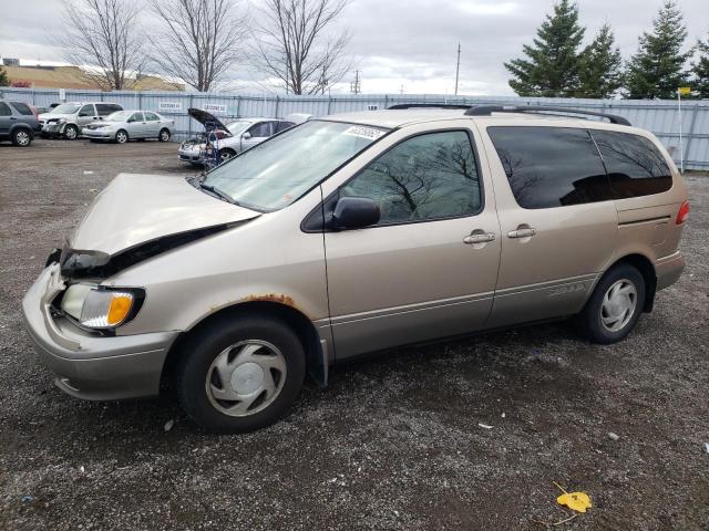 TOYOTA SIENNA LE 2002 with VIN 4T3ZF13C22U475665 - Photo from auction