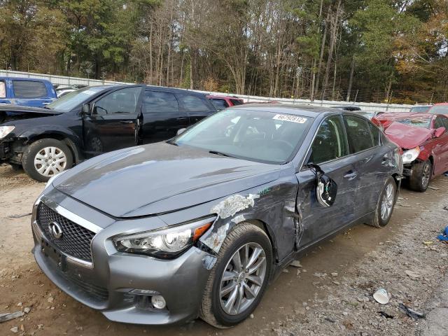 INFINITI Q50 PREMIU 2017 with VIN JN1EV7AR8HM832223 - Photo from auction