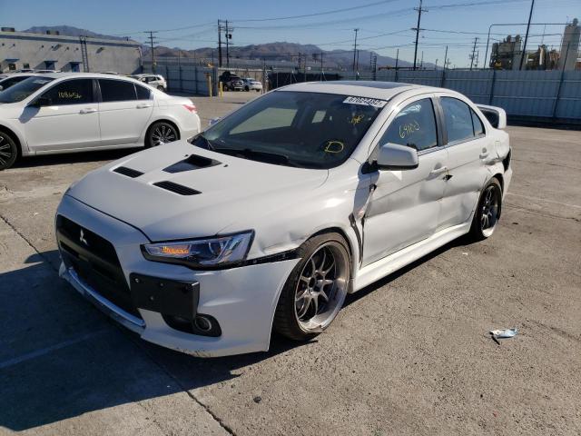 MITSUBISHI LANCER EVO 2012 with VIN JA32W5FVXCU013051 - Photo from auction