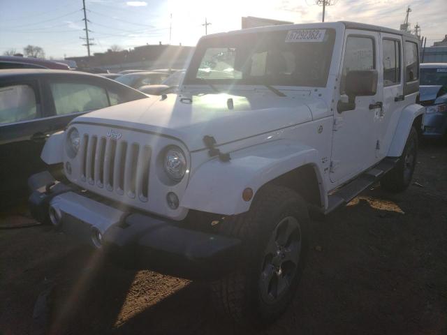 JEEP WRANGLER U 2017 with VIN 1C4BJWEG4HL602375 - Photo from auction