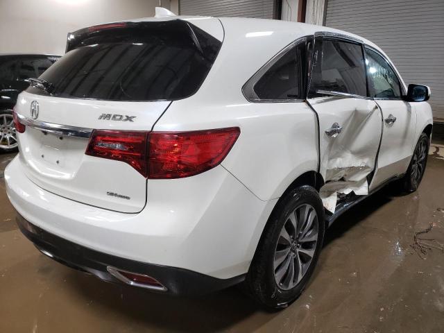 Photo 3 from auction – 2016 ACURA MDX TECHNO with VIN 5FRYD4H42GB050575