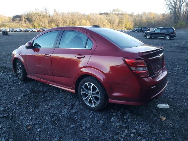 Photo 2 from auction – 2017 CHEVROLET SONIC LT with VIN 1G1JD5SB8H4118525