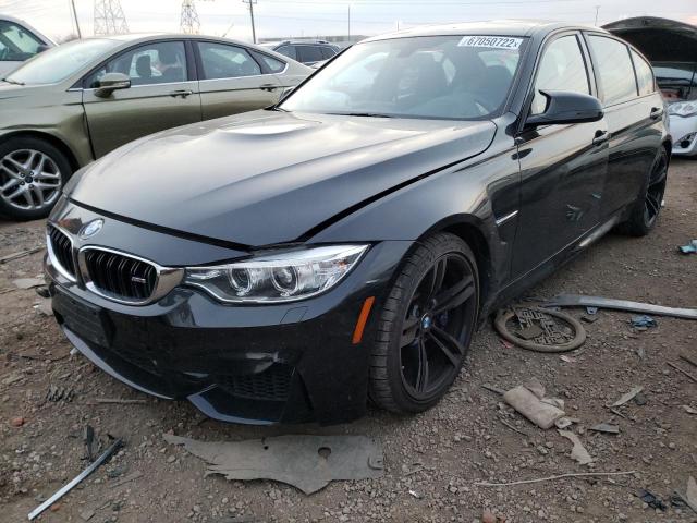BMW M3 2016 with VIN WBS8M9C51G5D31617 - Photo from auction