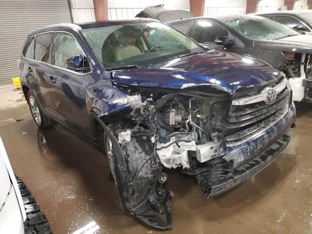TOYOTA HIGHLANDER 2016 with VIN 5TDYKRFH2GS143683 - Photo from auction