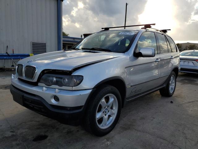 BMW X5 3.0I 2001 with VIN WBAFA53551LM74096 - Photo from auction