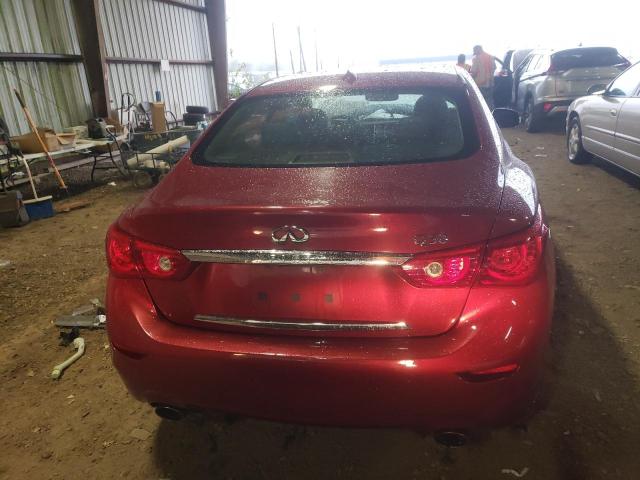 Photo 6 from auction – 2015 INFINITI Q50 BASE with VIN JN1BV7AP9FM343263