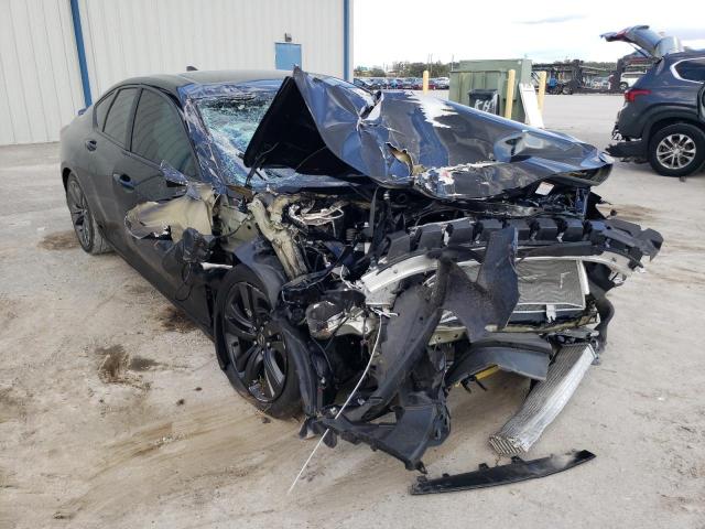 Photo 1 from auction – 2021 ACURA TLX TECH A with VIN 19UUB5F58MA006447