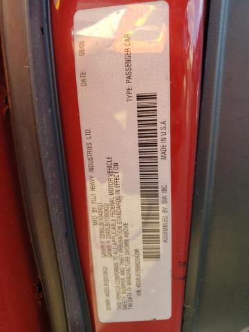Photo 10 from auction – 2006 SUBARU LEGACY GT with VIN 4S3BL676966204296