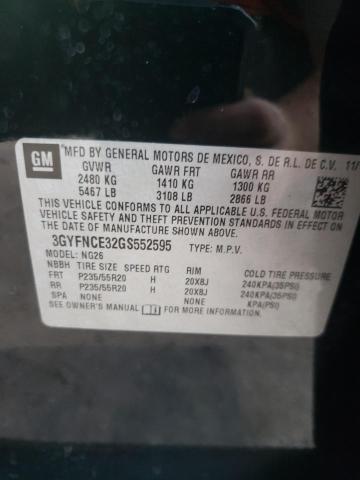 Photo 10 from auction – 2016 CADILLAC SRX PERFOR with VIN 3GYFNCE32GS552595