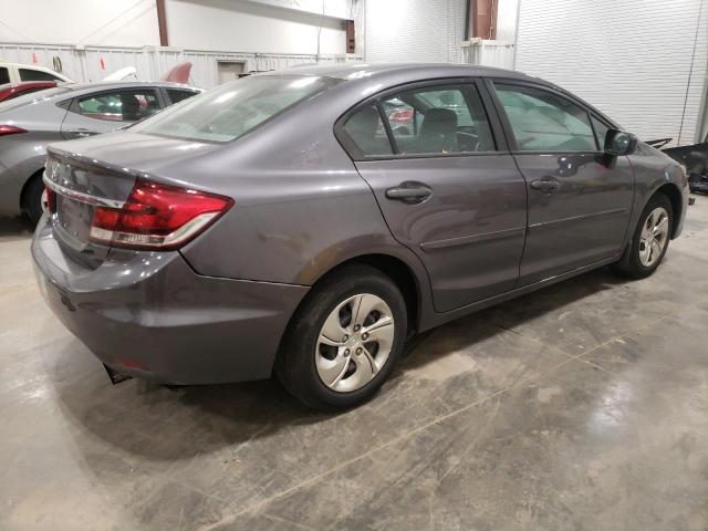 Photo 3 from auction – 2014 HONDA CIVIC LX with VIN 19XFB2F55EE025400