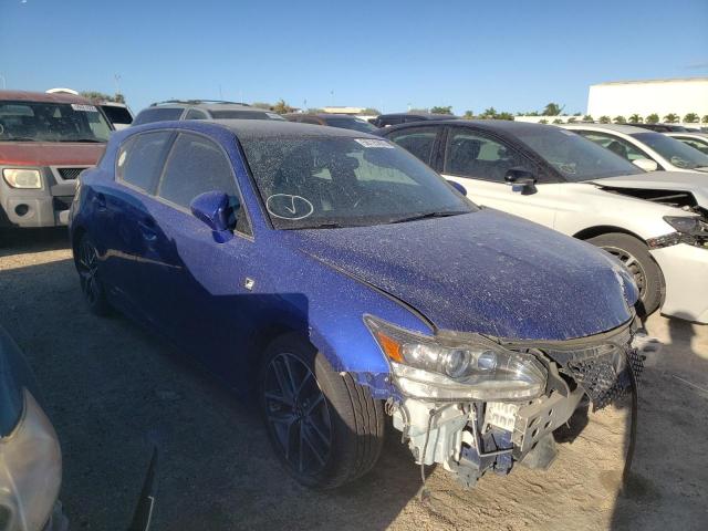 LEXUS CT 200 2016 with VIN JTHKD5BH2G2267604 - Photo from auction