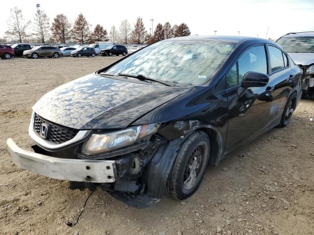 Photo 1 from auction – 2014 HONDA CIVIC LX with VIN 19XFB2F54EE038851