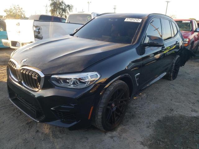BMW X3 M COMPE 2020 with VIN 5YMTS0C07LLT09980 - Photo from auction