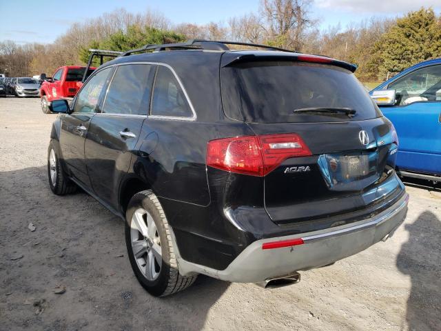 Photo 3 from auction – 2011 ACURA MDX TECHNO with VIN 2HNYD2H68BH506227