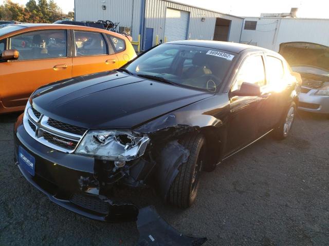 DODGE AVENGER SE 2013 with VIN 1C3CDZAB5DN621317 - Photo from auction