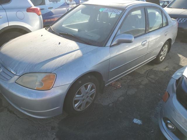 HONDA CIVIC EX 2003 with VIN 2HGES26813H500730 - Photo from auction
