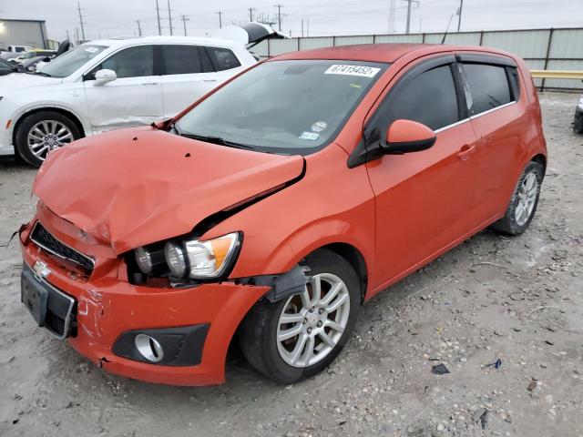 CHEVROLET SONIC LT 2012 with VIN 1G1JC6SH6C4122224 - Photo from auction