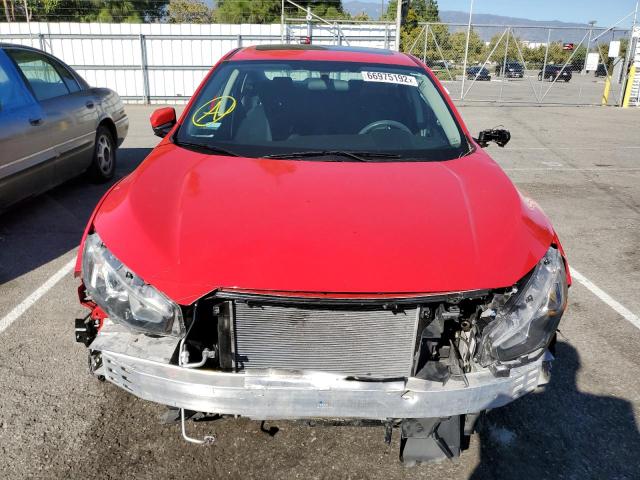 Photo 5 from auction – 2018 HONDA CIVIC EX with VIN 2HGFC2F71JH603863