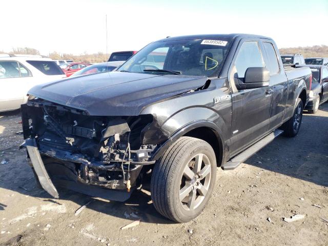 FORD F150 SUPER 2015 with VIN 1FTEX1CPXFFC26617 - Photo from auction