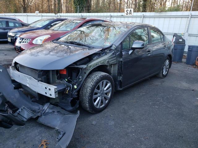 HONDA CIVIC EXL 2012 with VIN 19XFB2F93CE340969 - Photo from auction