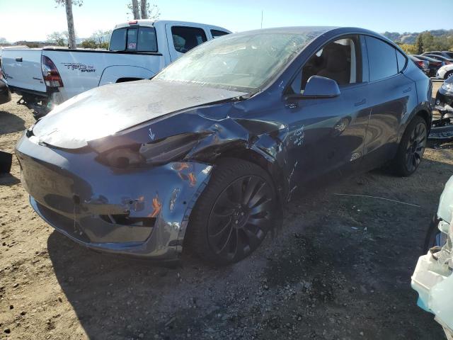 TESLA MODEL Y 2021 z numerem VIN 5YJYGDEF7MF202182 - Zdjęcie z aukcji