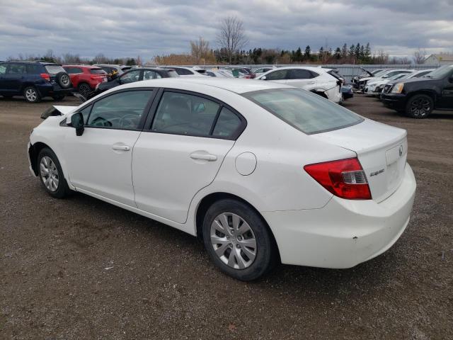 Photo 2 from auction – 2012 HONDA CIVIC LX with VIN 2HGFB2F45CH060836