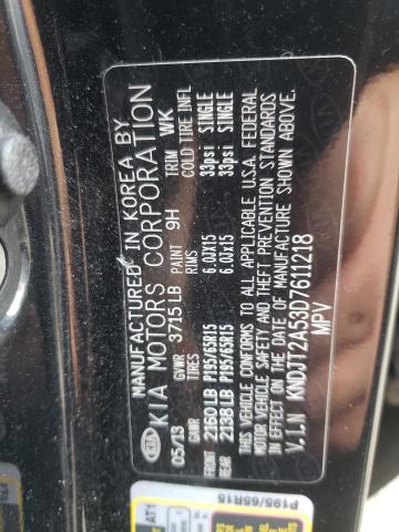 Zdjęcie 10 z aukcji – 2013 KIA SOUL z VIN KNDJT2A53D7611218